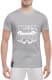 Футболка чоловіча Globuspioner класична Infiniti Driver сіра принт спереду