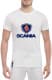 Футболка мужская Globuspioner классическая Scania Big Logo белый спереди