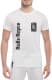 Футболка чоловіча Globuspioner класична Rolls-Royce Logo Vertical біла принт спереду