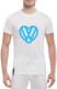 Футболка мужская Globuspioner классическая Volkswagen Love белый спереди