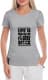 Футболка жіноча Globuspioner класична Nissan To Stay Stock сіра принт спереду