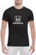Футболка чоловіча Globuspioner класична Honda Big Logo Classic чорна принт спереду