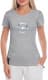 Футболка жіноча Globuspioner класична Opel Logo Silver сіра принт спереду