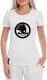 Футболка жіноча Globuspioner класична Skoda Big Logo Arrow біла принт спереду