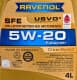 Ravenol SFE 5W-20 (4 л) моторное масло