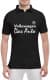 Футболка чоловіча Globuspioner поло Volkswagen Slogan чорна принт спереду