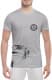 Футболка чоловіча Globuspioner класична Mercedes-Benz Art сіра принт спереду