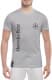 Футболка чоловіча Globuspioner класична Mercedes-Benz Big Logo Vertical сіра принт спереду