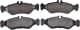 209020 Solgy Тормозные колодки