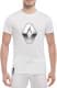 Футболка мужская Globuspioner классическая Renault Big Logo Silver белый спереди