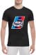 Футболка мужская Globuspioner классическая BMW E9 Sport черный спереди