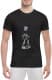 Футболка чоловіча Globuspioner класична BMW Transformer чорна принт спереду