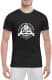 Футболка чоловіча Globuspioner класична BMW "Є тільки два типи машин" чорна принт спереду