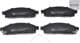 16624 Febi Тормозные колодки