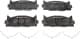 0446507010 Toyota / Lexus / Daihatsu Тормозные колодки