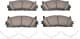 0446507010 Toyota / Lexus / Daihatsu Тормозные колодки