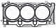 586280 Elring Прокладка ГБЦ