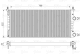 734692 Valeo Радиатор охлаждения двигателя для Fiat Doblo