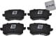 209110 Solgy Тормозные колодки