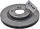ADC443100 Blue Print Гальмівний диск для Mitsubishi Grandis