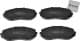 BP3244 Bremsi Тормозные колодки для Suzuki Grand Vitara