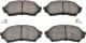 05P813 LPR Гальмівні колодки для Mazda 323