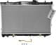 66649 Nissens Радиатор охлаждения двигателя для Kia Cerato