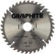 Круг відрізний Graphite 55H600 185 мм