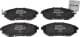 0 986 495 353 Bosch Гальмівні колодки для Chevrolet Epica