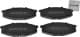 36473 A.B.S. Тормозные колодки для Nissan Patrol