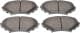 PA-313AF Japanparts Тормозные колодки для Mazda RX-8