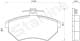 BDS062 Starline Тормозные колодки