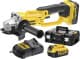 Болгарка аккумуляторная DeWALT DCG412M2 (2 аккумулятора + ЗУ + чехол) 125 мм