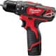 Шурупокрут акумуляторний Milwaukee M12 BPD-202C (2 акумулятори + ЗП + чохол)