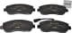 2514701 Textar Тормозные колодки