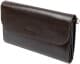 Клатч Grande Pelle 11426 без логотипа авто коричневый