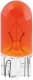 Автолампа Amio WY5W W2,1x9,5d 5 W оранжевая 01481