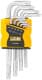 Набор ключей TORX JCB JCB-5098 T10H-T50H 9 шт