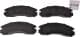 SP1523 Hi-Q Тормозные колодки
