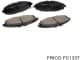 FC1337 FriCo Гальмівні колодки