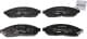 2422704 Textar Тормозные колодки