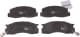 170884 Febi Гальмівні колодки