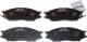 SP1156 Hi-Q Тормозные колодки для Nissan Almera