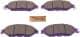 PN50001 NiBK Тормозные колодки