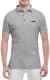Футболка чоловіча Globuspioner поло Mazda Big Logo Wide сіра принт спереду