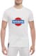 Футболка мужская Globuspioner классическая Nissan OLd Logo белый спереди