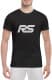 Футболка чоловіча Globuspioner класична Ford RS чорна принт спереду