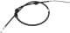 BC554L Japanparts Трос ручного тормоза
