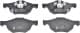ADH24266 Blue Print Тормозные колодки для Honda Accord
