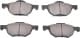 ADH24266 Blue Print Тормозные колодки для Honda Accord